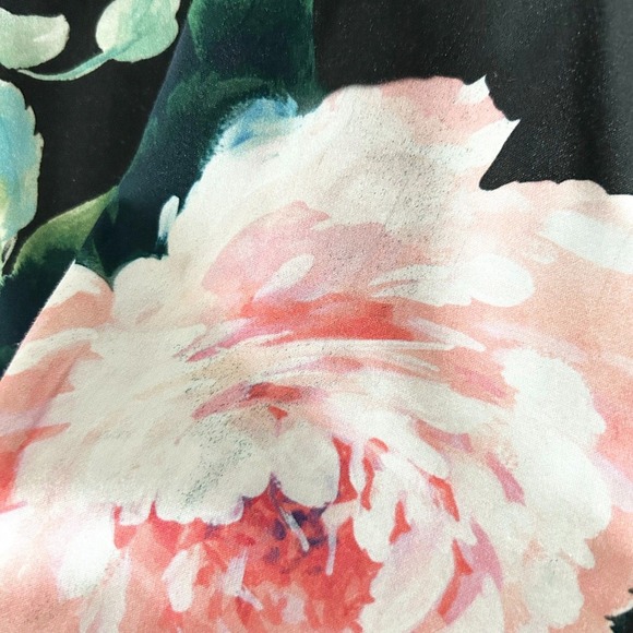 NEW Black Halo Zana Sheath Mini Dress in Black Dark Romance Floral Size 2 - Picture 7 of 7